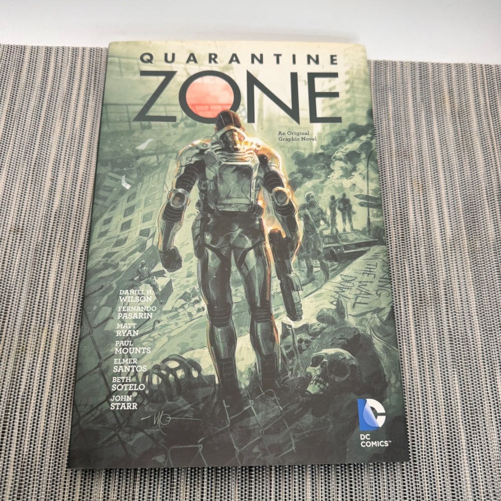 Quarantine Zone DC Comics Graphic Novel Daniel H Wilson Fernando Pasarin Sci-Fi